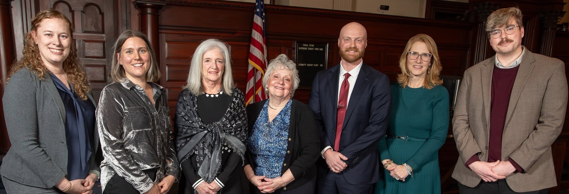 Troy City Council members for the 2025-2027 term at their swearing-in ceremony